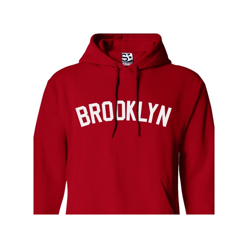 All Sizes & Colors Brooklyn Script HOODIE Hooded Sweatshirt Baseball Team Tail