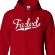 Faded Script Hoodie