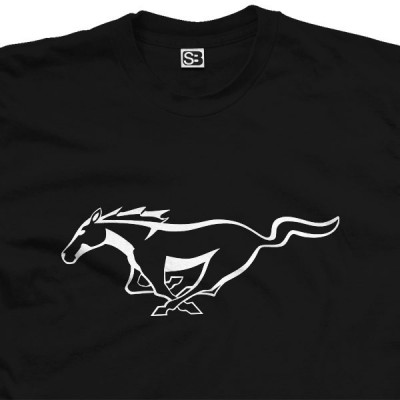 Ford mustang logo t-shirt #2