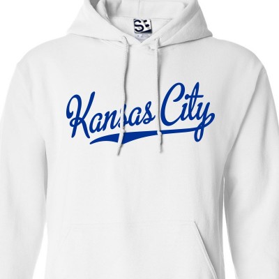 Kansas City Script & Tail Baseball Hoodie