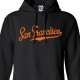 San Francisco Script & Tail Baseball Hoodie