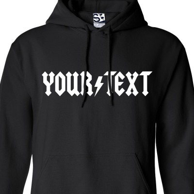 Custom AC/DC Personalized Hoodie