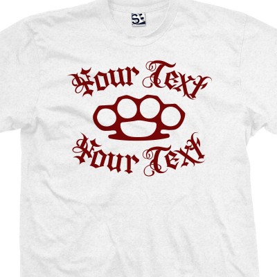 Custom Brass Knuckles T-Shirt