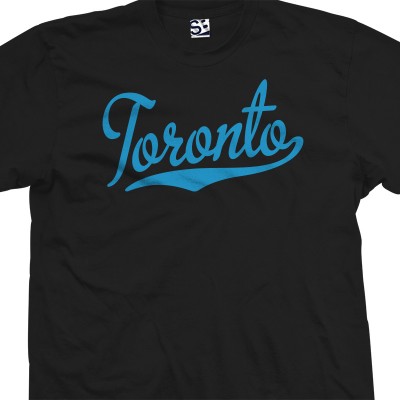 Toronto Script & Tail T-Shirt