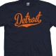 Detroit Script & Tail T-Shirt