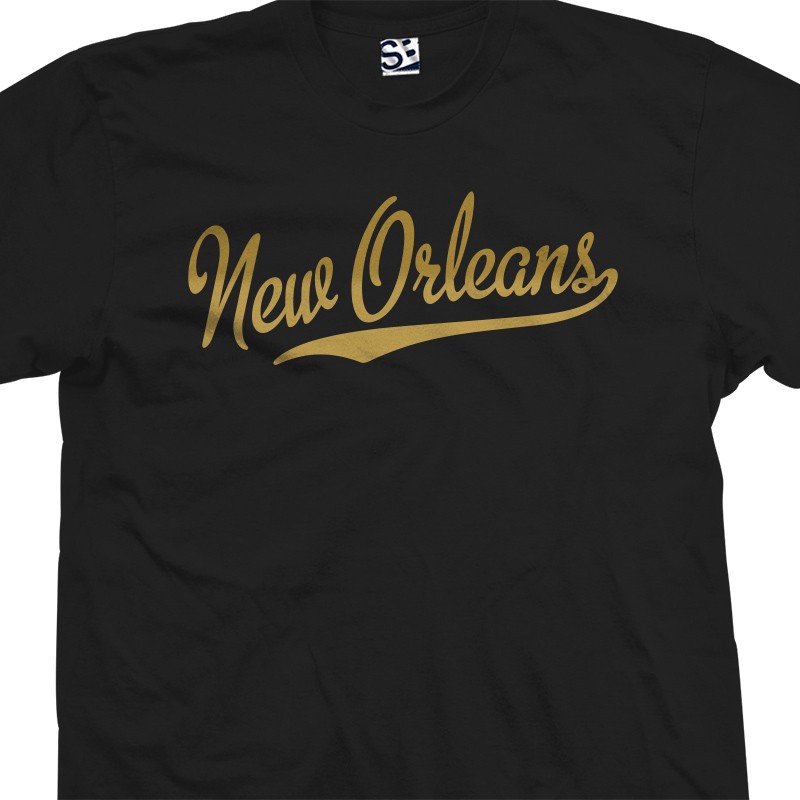 New Orleans Script \u0026 Tail T-Shirt