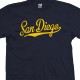 San Diego Script & Tail T-Shirt