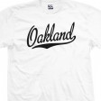 Oakland Script & Tail T-Shirt