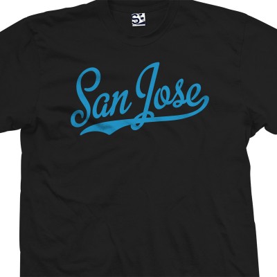 San Jose Script & Tail T-Shirt