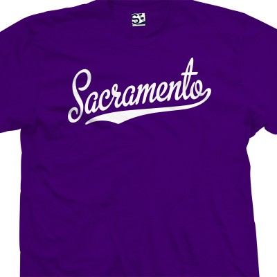 Sacramento Script & Tail T-Shirt