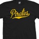 Pirates Script & Tail Baseball Team T-Shirt