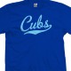 Cubs Script & Tail Baseball Team T-Shirt