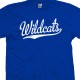 Wildcats Script & Tail School Team T-Shirt