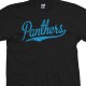 Panthers Script & Tail School Team T-Shirt