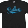 Panthers Script & Tail School Team T-Shirt