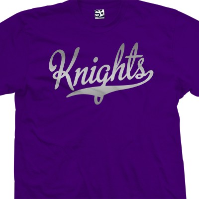 Knights Script & Tail School Team T-Shirt