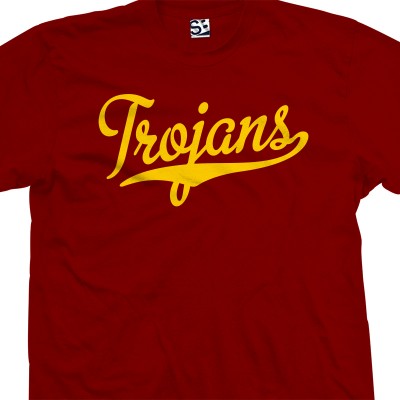 Trojans Script & Tail School Team T-Shirt