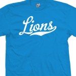 Lions Script T-Shirt