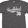 36 Knucklehead Script & Tail T-Shirt