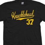Knucklehead 37 Script T-Shirt