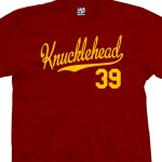 Knucklehead 39 Script T-Shirt