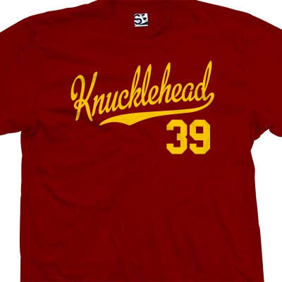 39 Knucklehead Script & Tail T-Shirt