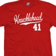 41 Knucklehead Script & Tail T-Shirt