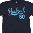 50 Panhead Script & Tail T-Shirt