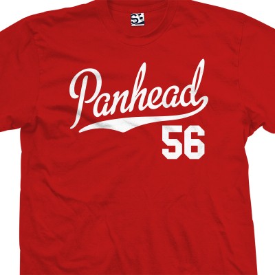 56 Panhead Script & Tail T-Shirt