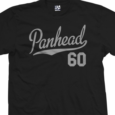 60 Panhead Script & Tail T-Shirt