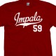 1959 Impala Script & Tail Sports T-Shirt