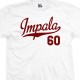 1960 Impala Script & Tail Sports T-Shirt