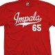 1965 Impala Script & Tail Sports T-Shirt