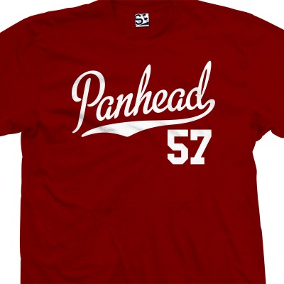 57 Panhead Script & Tail T-Shirt