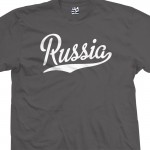 Russia Script T-Shirt
