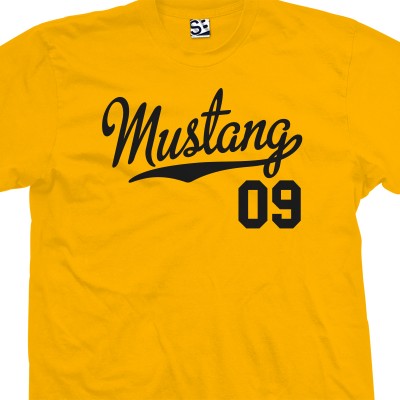 Mustang 09 Script T-Shirt