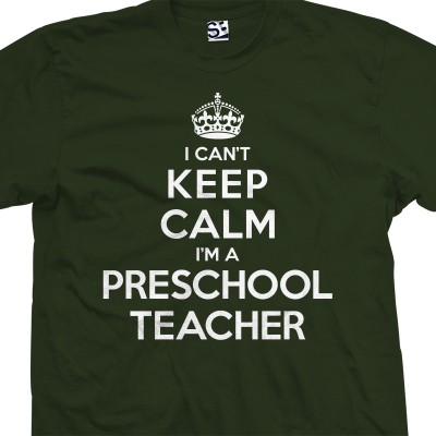 Preschool Teacher Can't Keep Calm T-Shirt