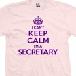 Secretary Can't Keep Calm T-Shirt