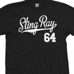 Sting Ray 64 Script T-Shirt