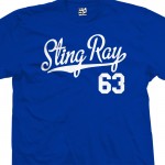 Sting Ray 63 Script T-Shirt