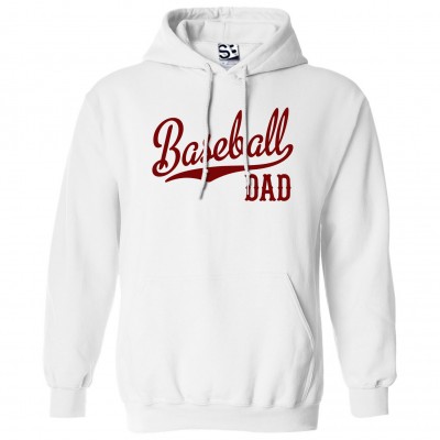 Baseball Dad Script Hoodie