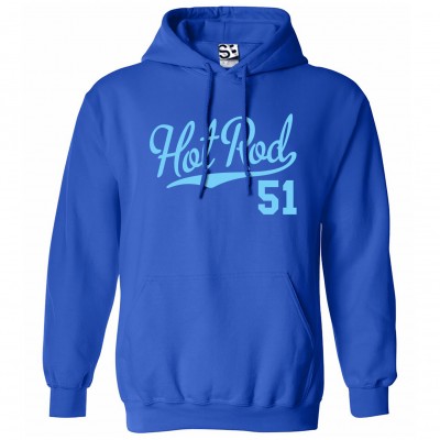 Hot Rod 51 Script Hoodie