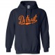 Detroit Script Hoodie