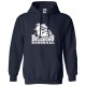 Bulldogs Baseball Big Dog Navy Hoodie