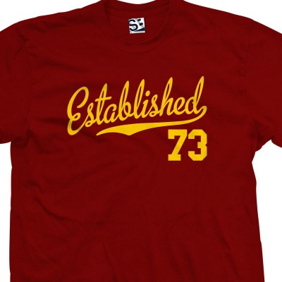 Established 1973 Script T-Shirt