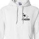 K9 Invest Classic White Hoodie