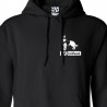 K9 Invest Classic Black Hoodie