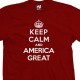 America Great Keep Calm Shirt