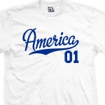 America 01 Script T-Shirt