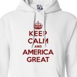 America Great Keep Calm Hoodie